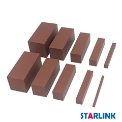 Montessori Materials Brown Stair Sensorial Educational Tools Preschool Early Equipment Learning Toys