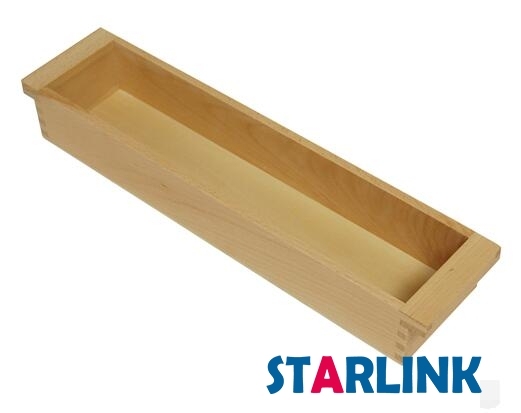 Montessori Wooden Math Material Tray For 45 Wooden Hundred Squares