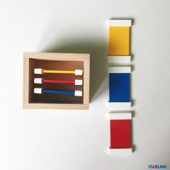 Montessori Color Tablets Materials Sensorial Educational Tools Preschool Early Equipment Learning Toys