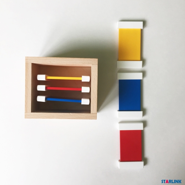 Montessori Color Tablets Materials Sensorial Educational Tools Preschool Early Equipment Learning Toys