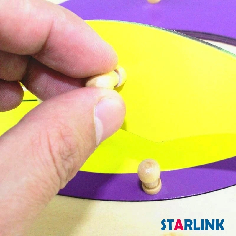 Baby Educational Montessori Material Wooden Jigsaw Puzzle Seed Puzzle Kids Toy Play Fun