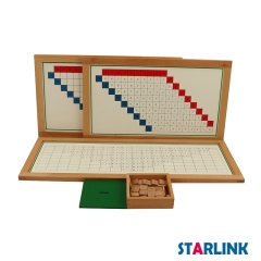 Subtraction Working Charts With Frame Montessori Materials Educational Wooden toy equipment montessori