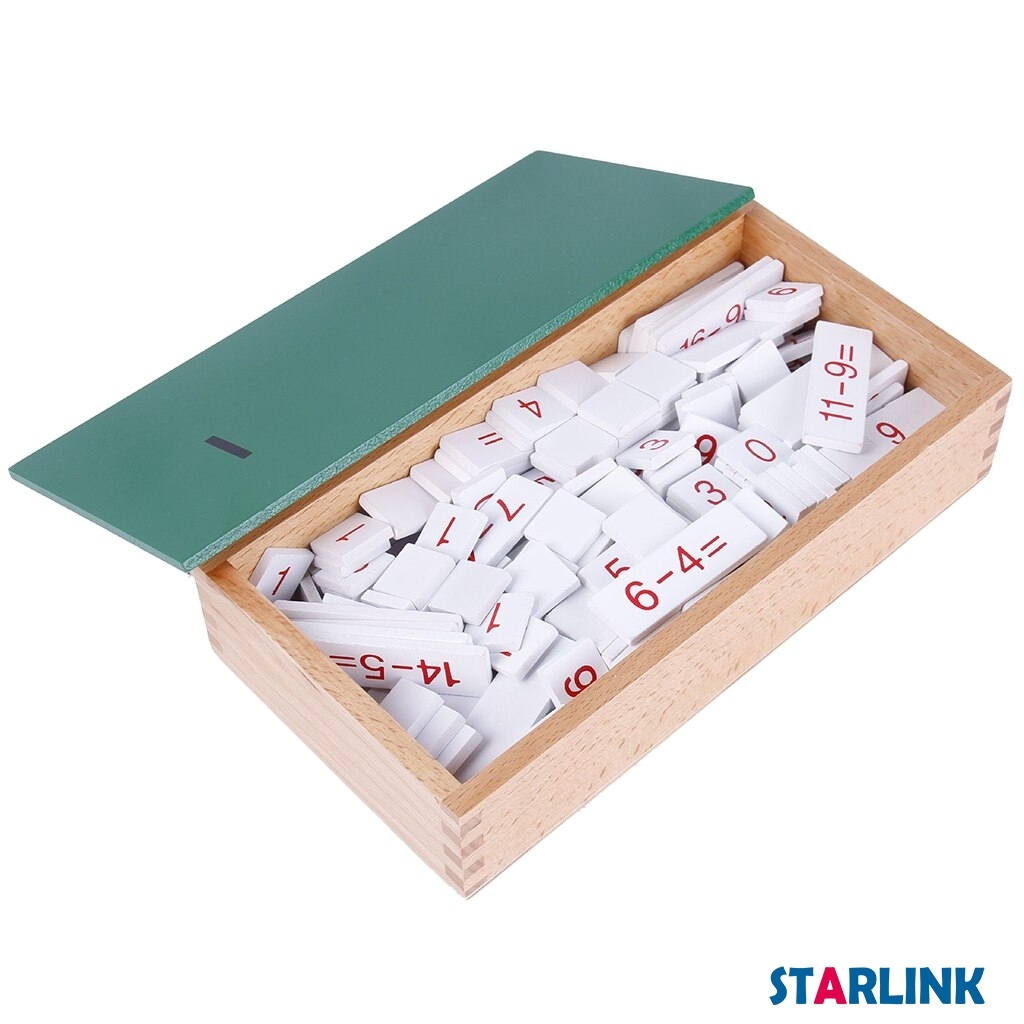Subtraction Equations and Differences Box educational wooden montessori mathematics toys for kids baby