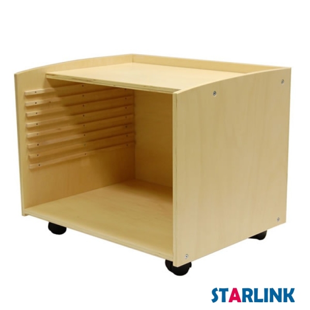 Montessori Material Geography Classroom Map Cabinet for 8 puzzle maps