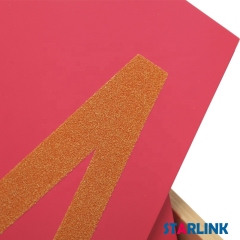 Montessori capital case sandpaper letters print with box