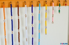 Short Bead Chain Montessori materials Wooden Educational Children Toy montessori