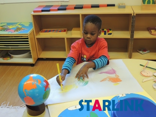 Montessori Science and Cultural Geography Materials Continental Globe and Sandpaper Globe Early Education Teaching aids Wooden Toys