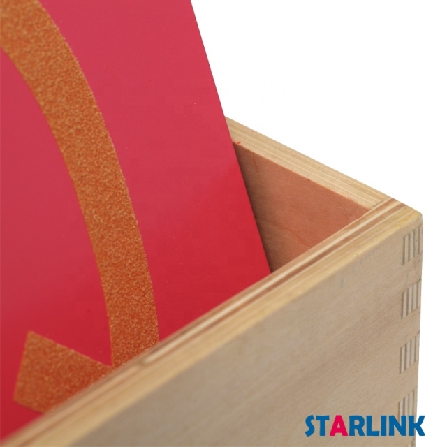 Montessori capital case sandpaper letters print with box