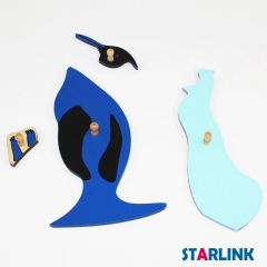 Montessori Materials Educational Tools Animal Pnguin Puzzle Preschool Early Montessori Toys for Toddlers