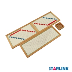 Subtraction Working Charts With Frame Montessori Materials Educational Wooden toy equipment montessori
