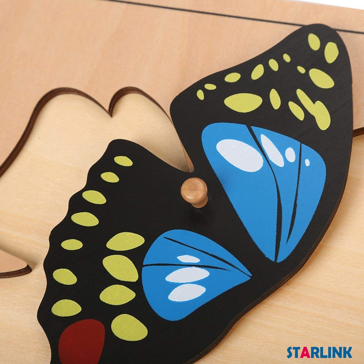 Montessori Materials Educational Tools Insect Butterfly Puzzle Preschool Early Montessori Toys for Toddlers