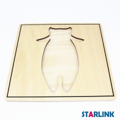 Montessori Materials Educational Tools Insect Cicada Puzzle Preschool Early Montessori Toys for Toddlers