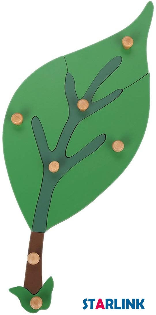 Baby Educational Montessori Material Wooden Jigsaw Puzzle Leaf Puzzle Kids Toy Play Fun