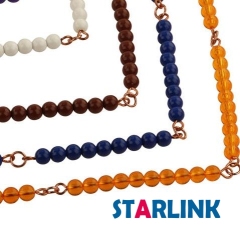 Beechwood Montessori Math Games Educational Toys For Kids Short Bead Chain With Box