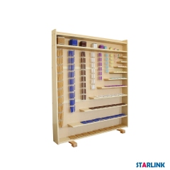 Montessori Complete Bead Materials With Cabinet Wooden Montessori Material For Kindergarten Children