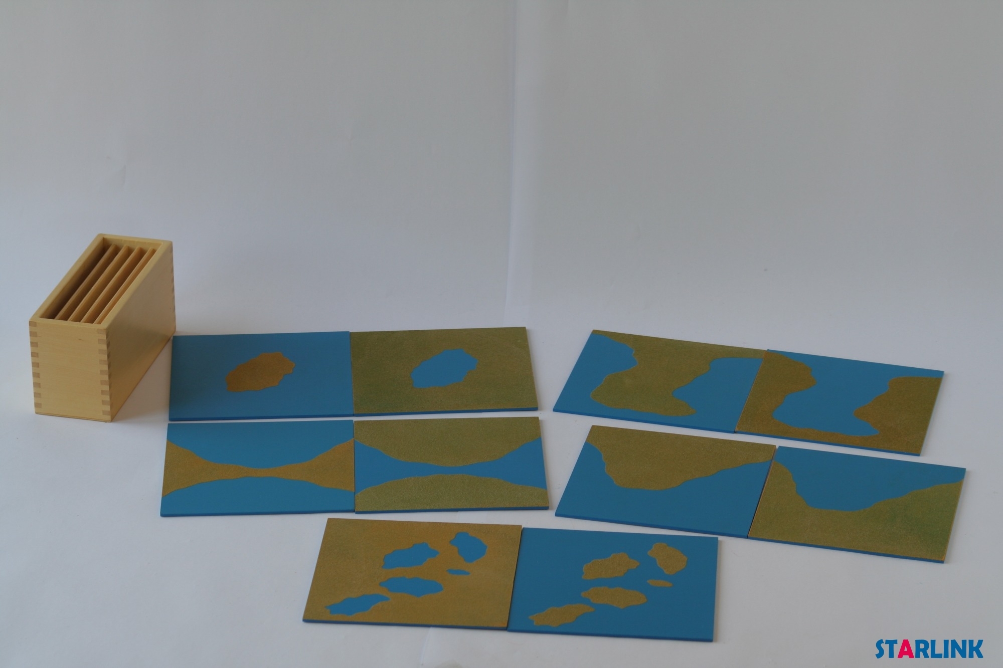 Montessori Land And Water Forms Card Set Montessori Geography Learning Cards Early Childhood Education Montessori Materials
