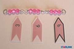 Printed Arrows for Short Bead Chains Montessori Math Material For Preschool Children
