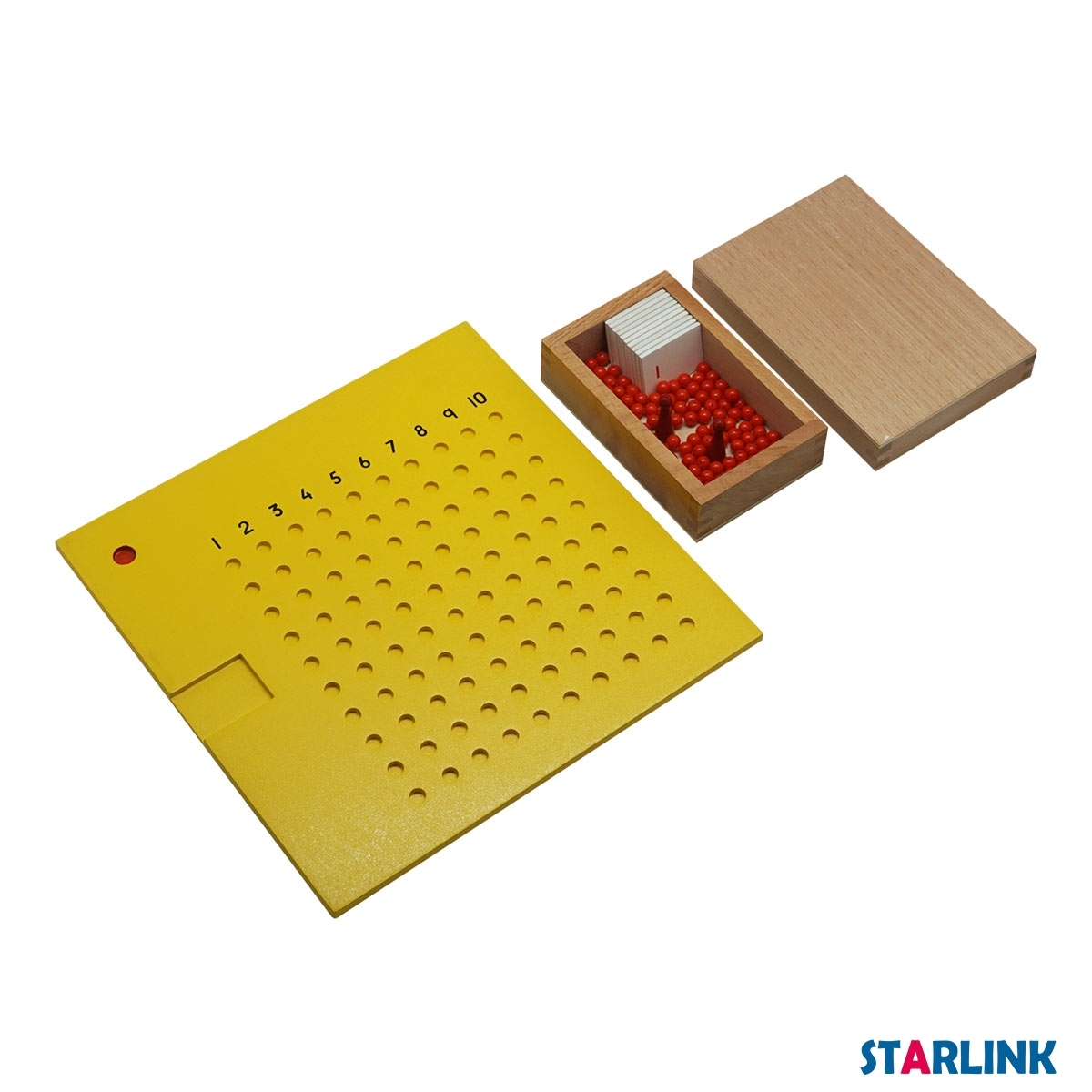 Wooden Montessori Material Multiplication Board Wooden Toys For Children Preschool