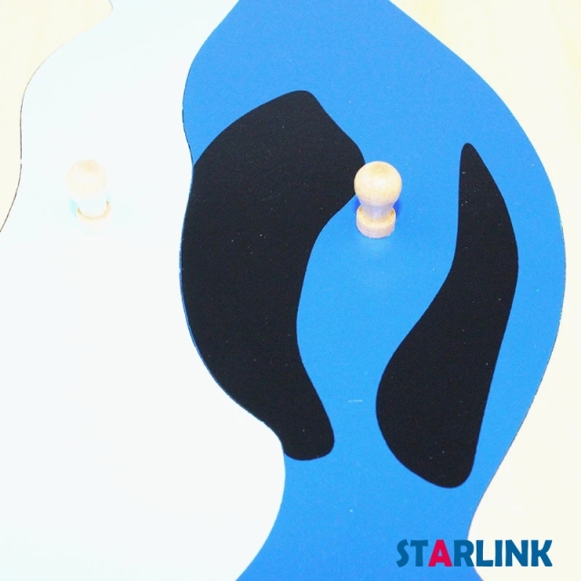 Montessori Materials Educational Tools Animal Pnguin Puzzle Preschool Early Montessori Toys for Toddlers