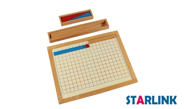 Montessori materials Addition Strip Board and Subtraction Strip Board Educational wooden toy equipment montessori
