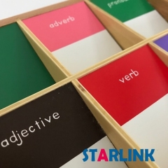 Montessori Materials Grammar Box Montessori Early Education Kids Wooden Educational Toys For Kindergarten Children