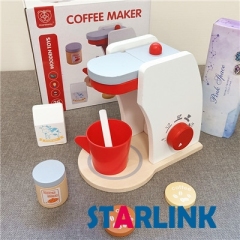 Child Pretend Role Play Simulation Interactive Cooking Microwave Oven Baking Toy Wooden Kitchen Set Toys