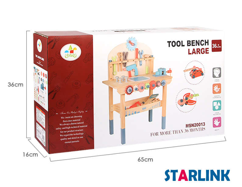 Wooden toys children'searly education multifunctional tool table kindergarten interactive exchange play house educational toys