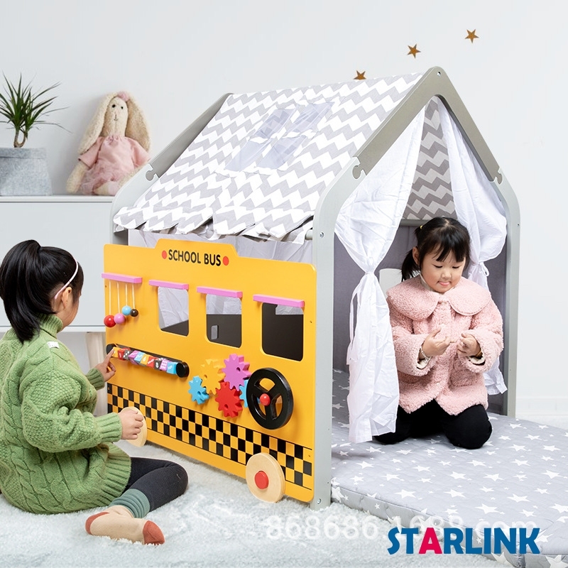 Canvas Indoor Teepee Tent for Kids,Children Kids Play Teepee Tent