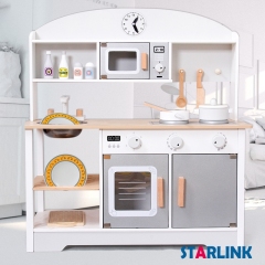 Kindergarten Furniture Play Equipment Wooden Furniture Children's Kitchen Combination Cabinet