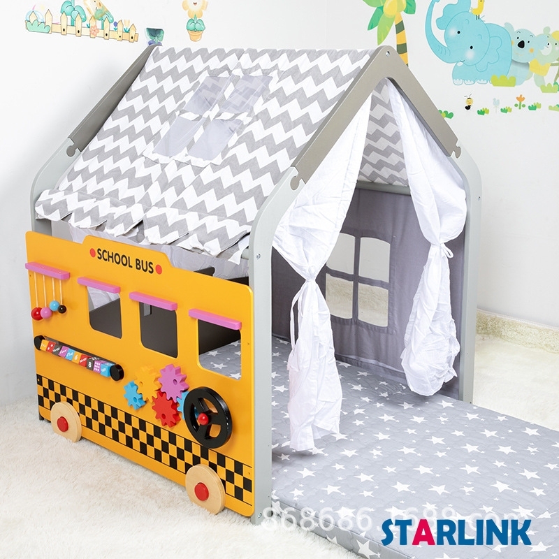 Canvas Indoor Teepee Tent for Kids,Children Kids Play Teepee Tent