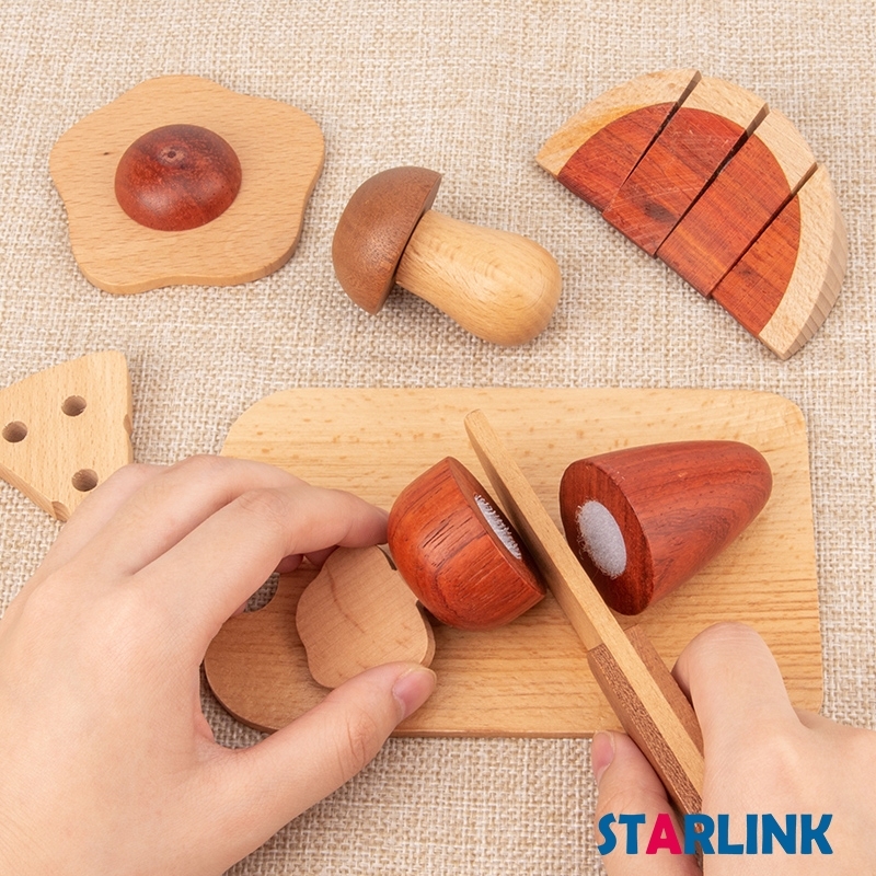 Preschool Learning Educational Toys Pretend Play Kitchen Toys Fruit Vegetable Cutting Toy