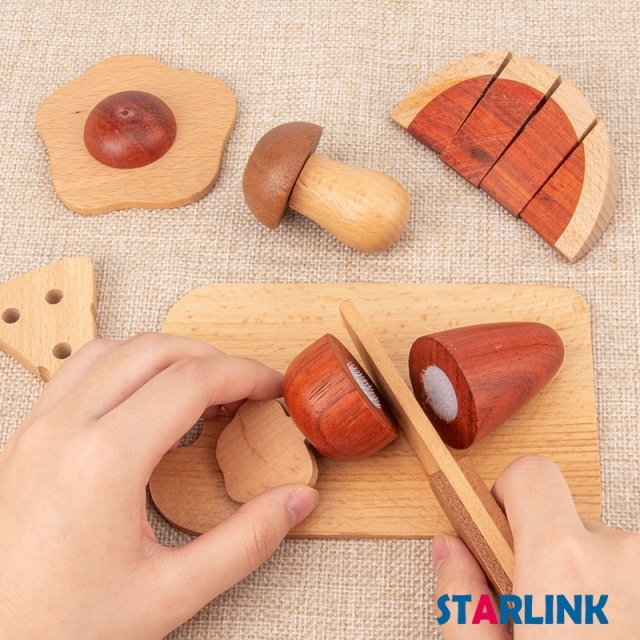 Preschool Learning Educational Toys Pretend Play Kitchen Toys Fruit Vegetable Cutting Toy