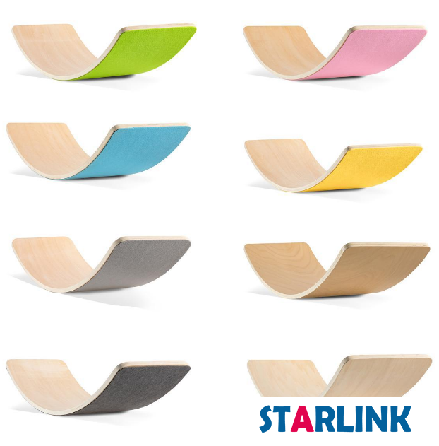 Montessori Material Wood Customized Educational Training Equipment Balance Board for Kids