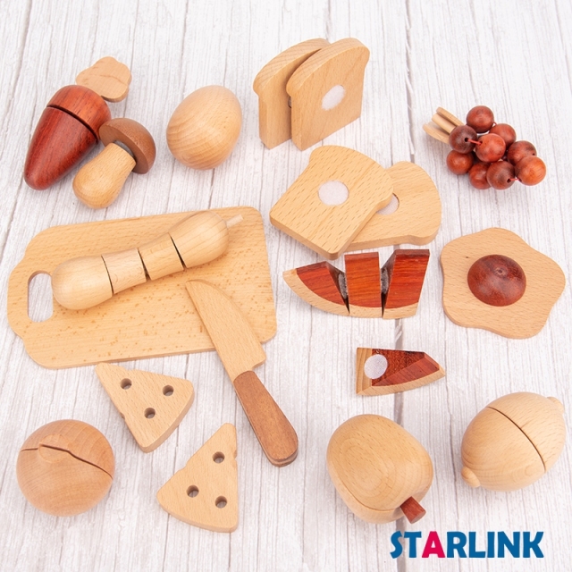 Preschool Learning Educational Toys Pretend Play Kitchen Toys Fruit Vegetable Cutting Toy