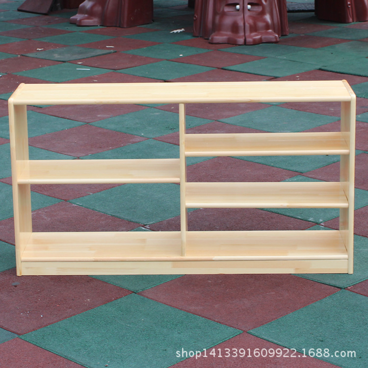 High Quality Children Furniture Sets Toys Storage Wooden Cabinet Montessori Wooden Cabinet