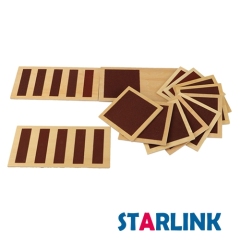 Montessori Rough and Smooth Boards Sensorial Board Touch Sensory Montessori Tactile Board for Kids Graded Sand Tablets Montessori Toys for Toddlers