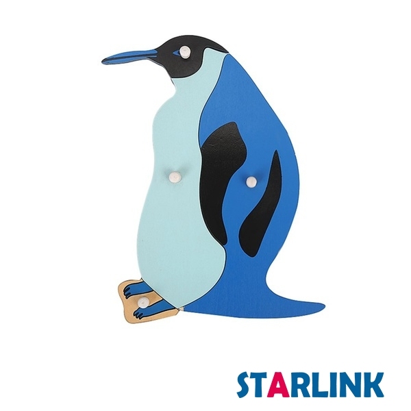 Montessori Materials Educational Tools Animal Pnguin Puzzle Preschool Early Montessori Toys for Toddlers