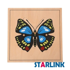 Montessori Materials Educational Tools Insect Butterfly Puzzle Preschool Early Montessori Toys for Toddlers