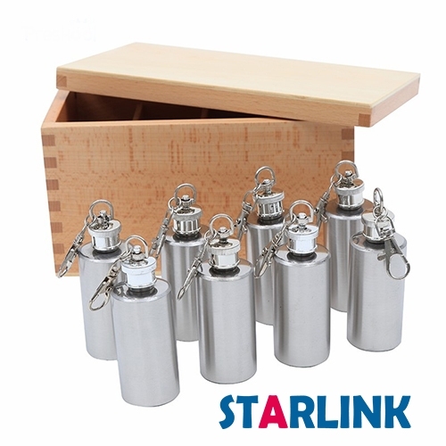 Temperature Bottles Sensory Skill Toys Montessori Daily Life Practice Boxs Beech Wood Toy Children Educational Games