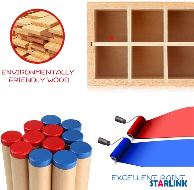 Wooden Educational Toys Kids Learning Material Teaching Resources Montessori Sound Boxes Wooden Toys Educational