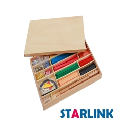 Montessori primary school teaching aids geometry equipmens Geometric Stick Material