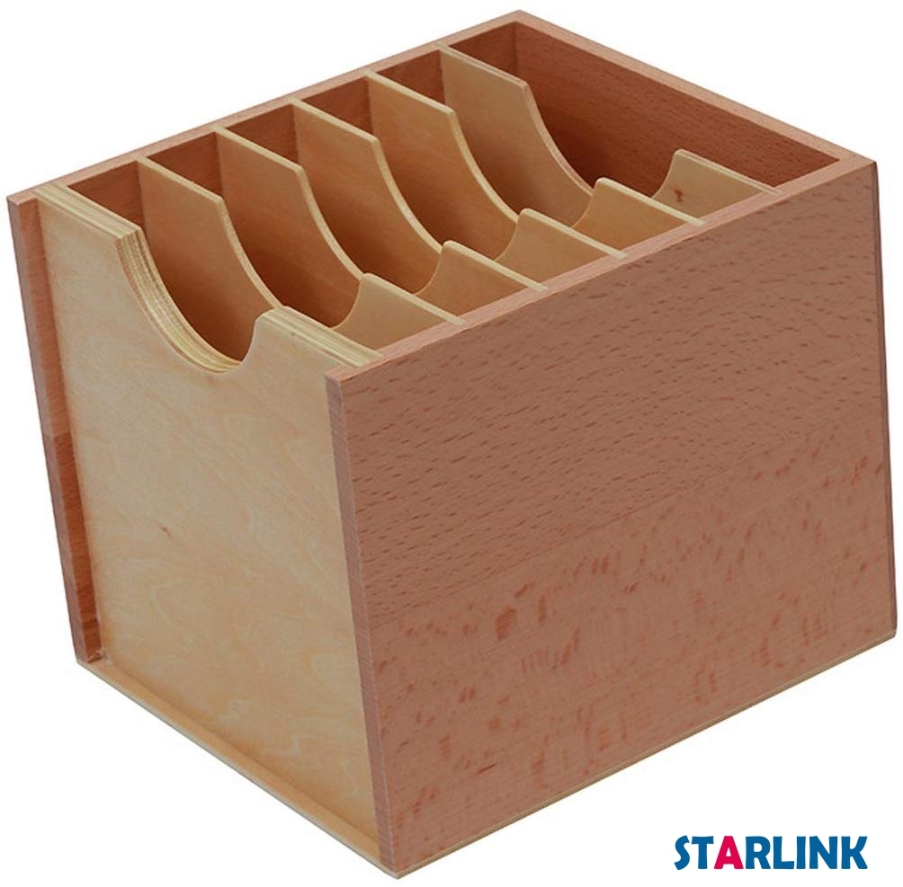 Wholesale Custom Preschool Educational Toys Wooden Montessori toys Geometric Form Card Cabinet