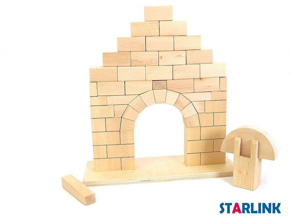Sensorial Wooden Educational Children Toy The Roman Arch Montessori material