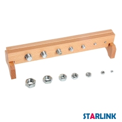 Multi-tool Screw Bolts Nuts Educational Baby Wooden Toys Juguetes montessori Practical Life Busy Board Montessori