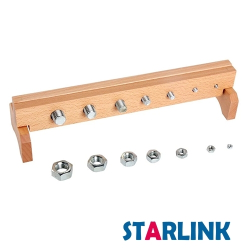 Multi-tool Screw Bolts Nuts Educational Baby Wooden Toys Juguetes montessori Practical Life Busy Board Montessori