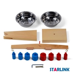 Montessori teaching aids Wood Balance Scale Weigh Kit Toy Montessori Sensorial Weighing Scale Toys