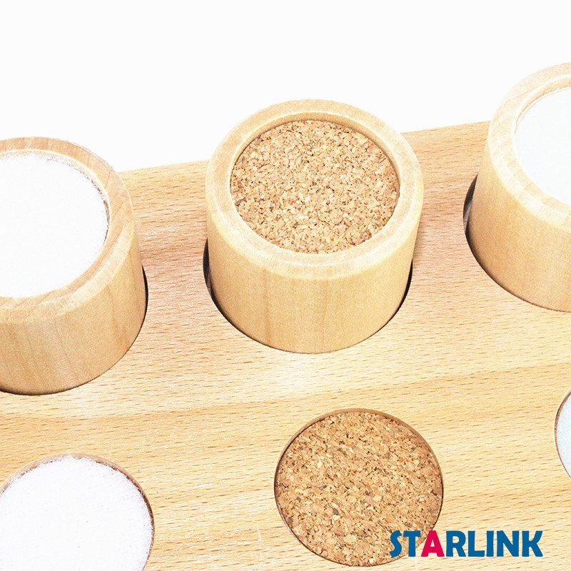 Touch Exercise wooden educational sensorial montessori material toys for kids