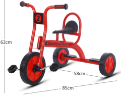 Wholesale Kindergarten Toys Trike Kids Double Seat Tricycle