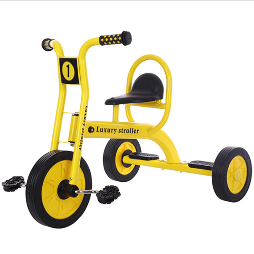 Wholesale Kindergarten Toys Trike Kids Double Seat Tricycle