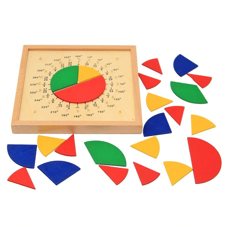Preschool Wooden Educational Toys Math Learning Toys Geometry Board Montessori Toys